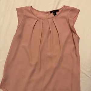 Blush blouse